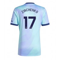 Camiseta Arsenal Oleksandr Zinchenko #17 Tercera Equipación Replica 2024-25 mangas cortas